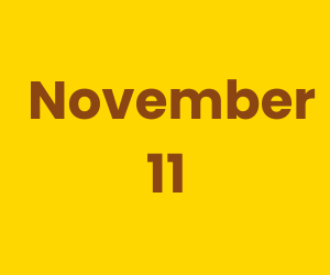 This Day in History – November 11