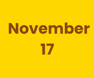 This Day in History – November 17