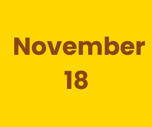 This Day in History – November 18