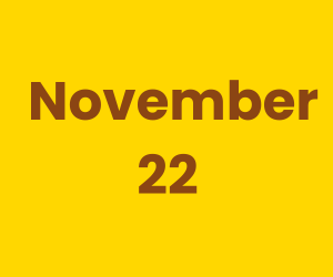 This Day in History – November 22