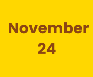 This Day in History – November 24
