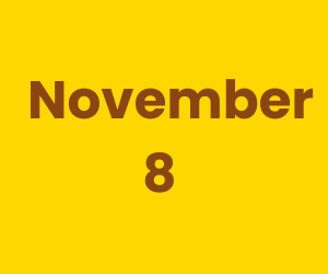 This Day in History – November 8