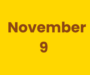 This Day in History – November 9