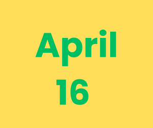 This Day in History – April 16