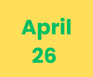 This Day in History – April 26