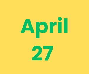 This Day in History – April 27