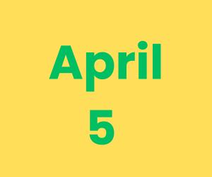 This Day in History – April 5