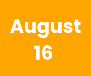 This Day in History – August 16