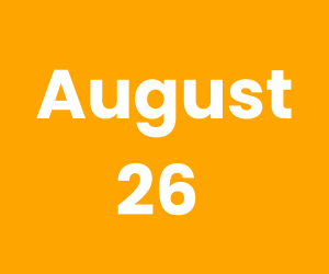 This Day in History – August 26