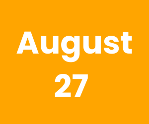 This Day in History – August 27