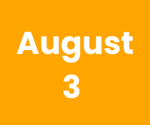 This Day in History – August 3