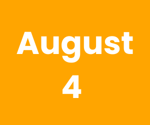 This Day in History – August 4