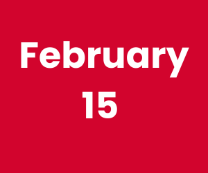 This Day in History – February 15