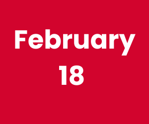This Day in History – February 18