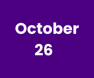 This Day in History – October 26