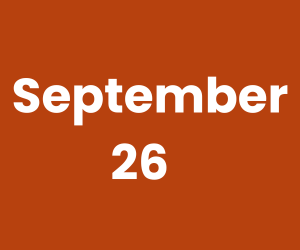 This Day in History – September 26