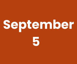 This Day in History – September 5