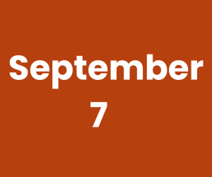 This Day in History – September 7